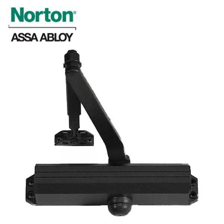 Norton Door Controls Grade 1 Tri Mount Surface Closer, Pull Side, Double Lever Arm Regular, 180 Deg. Swing, Adjustable Si NOR-1601-693